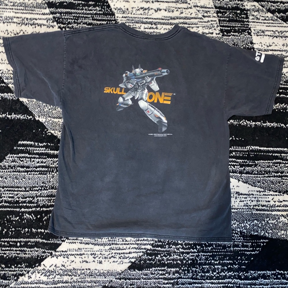 Vintage skull one anime tee
